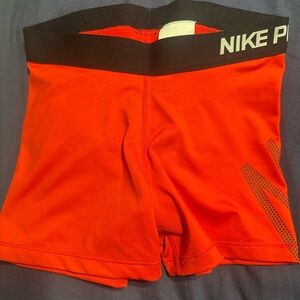 Nike Dri-FIT Red Performance Shorts